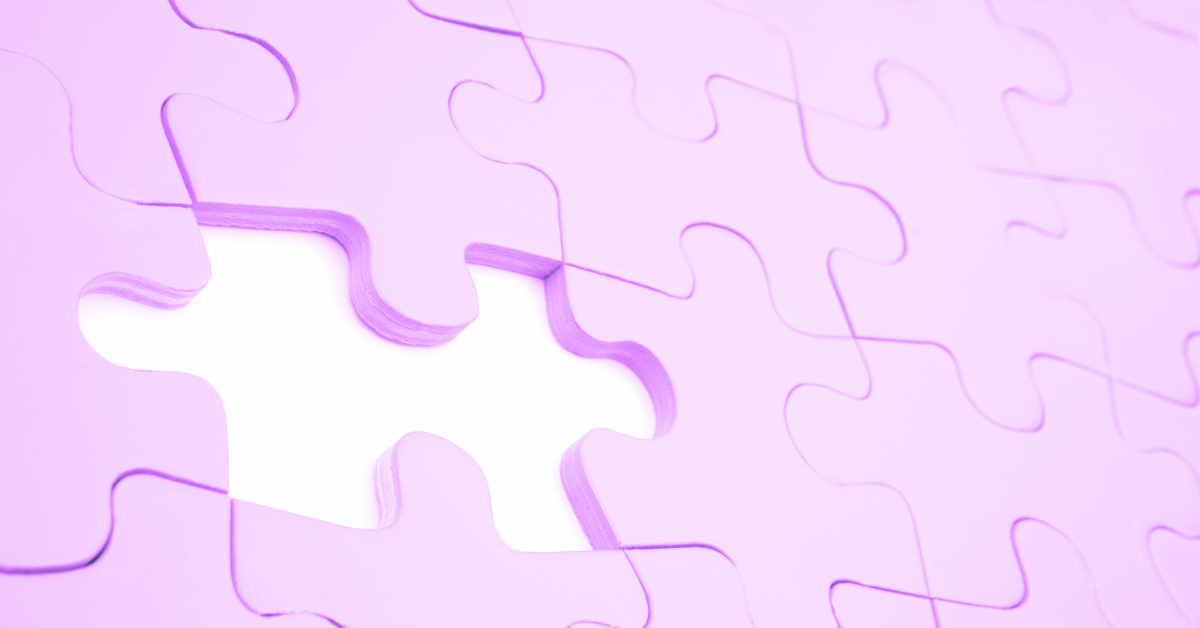 Pink puzzle pieces